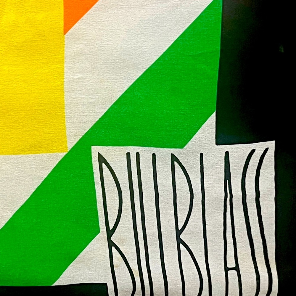Bill BLASS vintage silk scarf